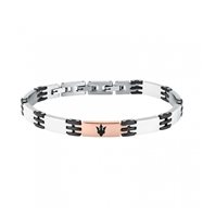 Bracciale Maserati Uomo Ceramic in Acciaio JM426ATZ103